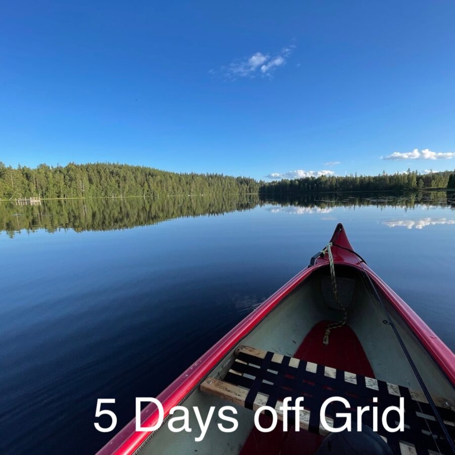 5 days off grid