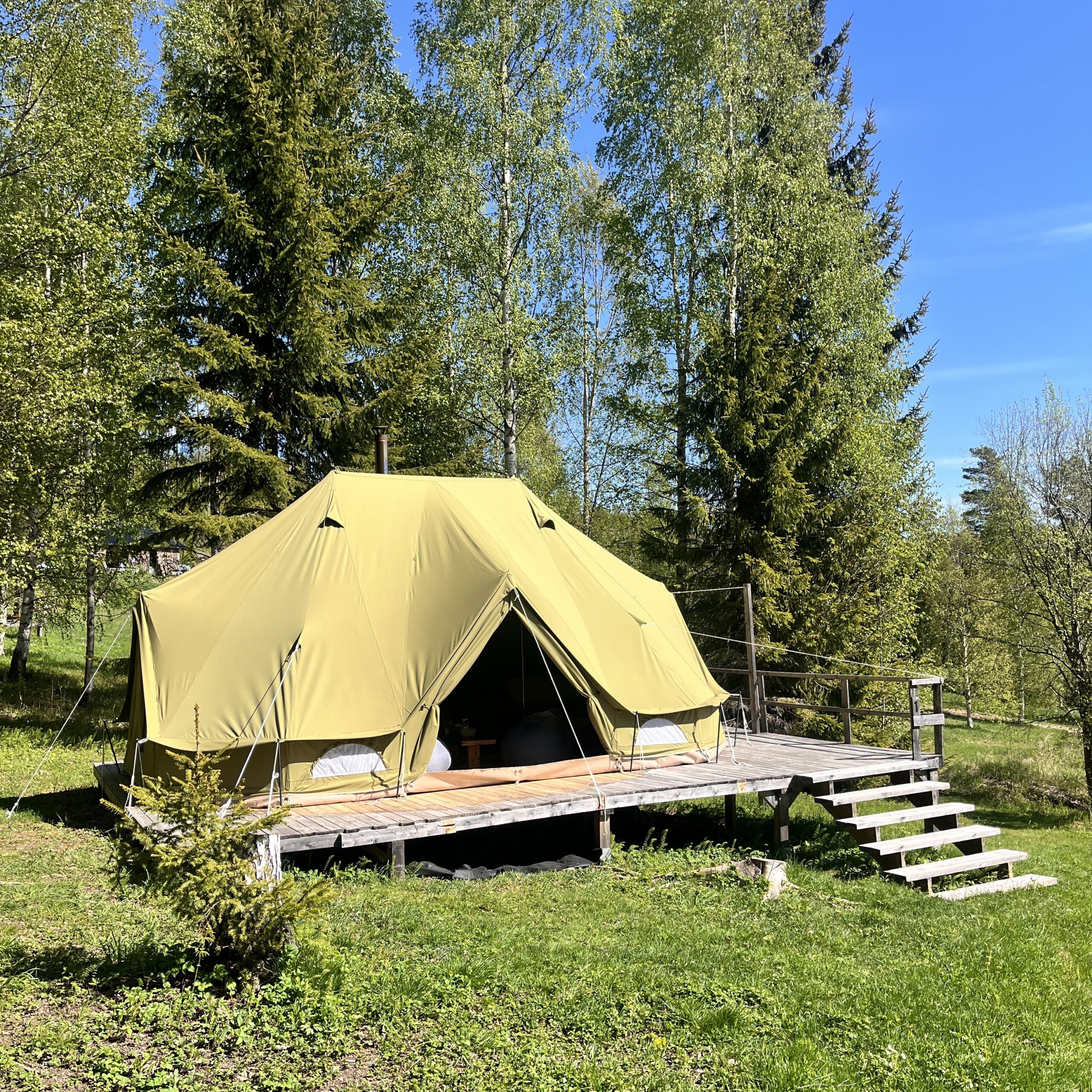 New Double Glamping Tent