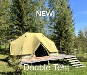 Double Glamping tent